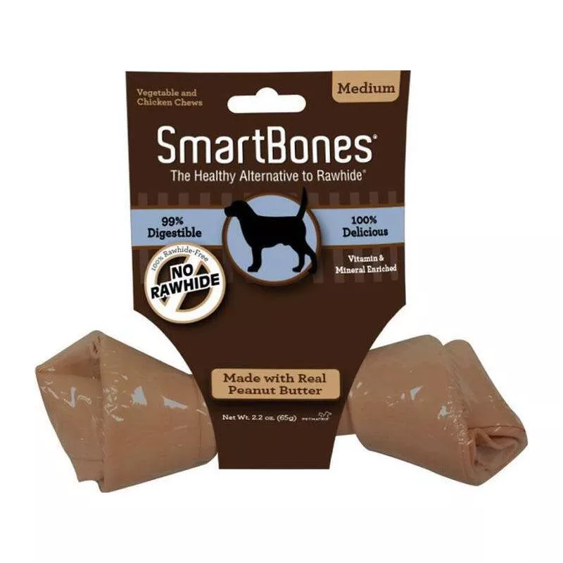 SmartBones Peanut Butter Vegetable & Chicken Medium 1pc