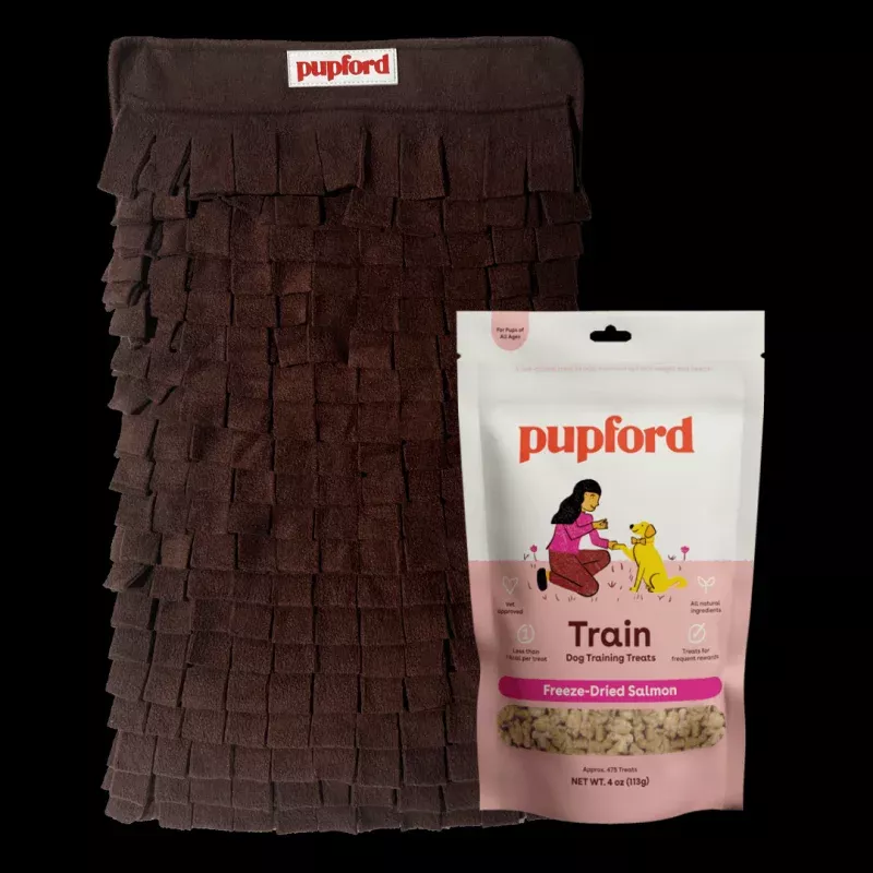 Snuffle Mat + Salmon Training Treats Pack