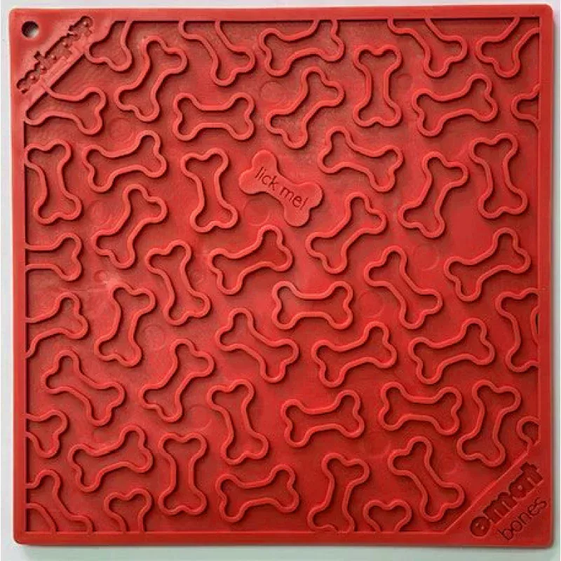 Sodapup Bones Design eMat Enrichment Lick Mat