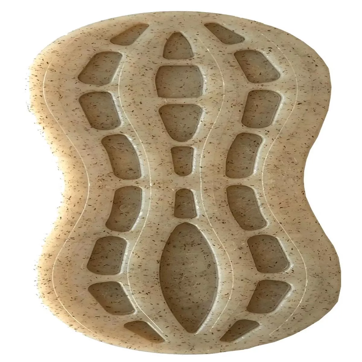 SodaPup Peanut Nylon Dog Toy, Brown
