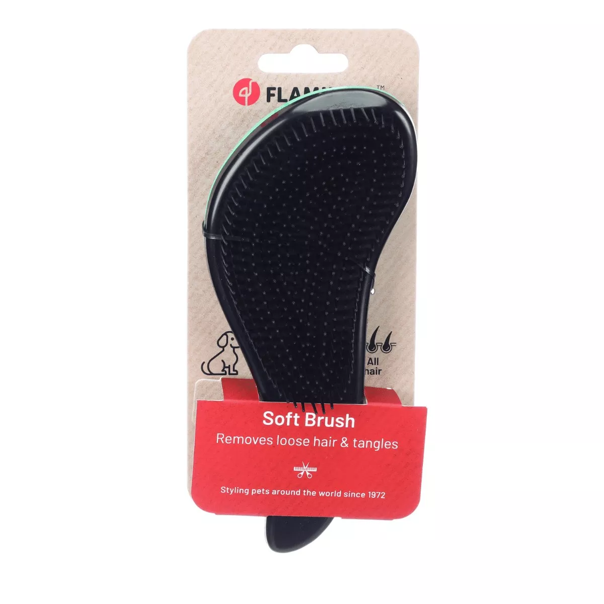 SOFT BRUSH ERGO LIGHT GREEN