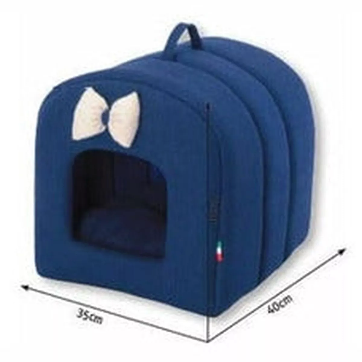 Solid Blue Pet Tunnel 35x40x35cm