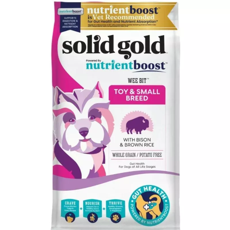 Solid Gold Nutrientboost Wee Bit Small Breed Dry Dog Food