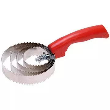Spring Steel Curry Comb, Spiral/Square