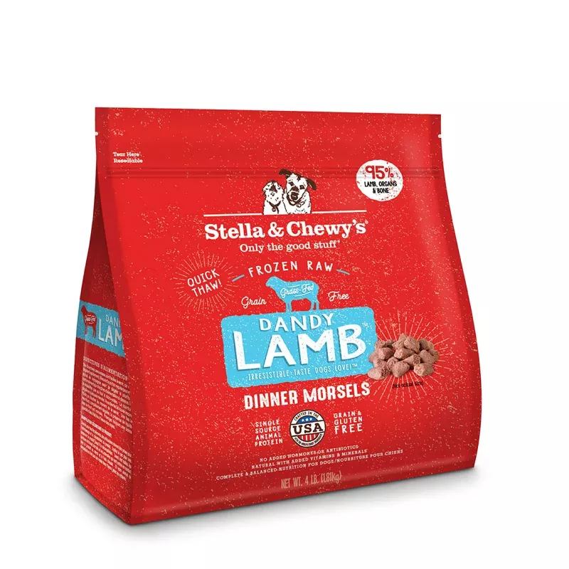 Stella & Chewy's Dandy Lamb Frozen Raw Dinner Morsels