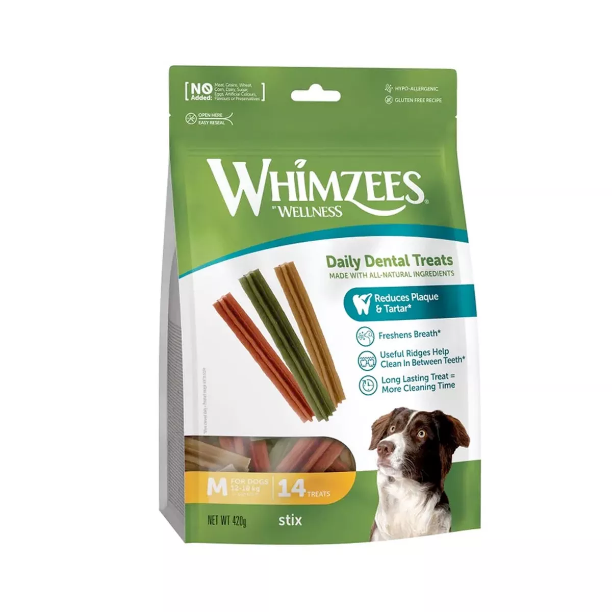 Stix Medium Mix Brown / Green / Orange 14 Pieces