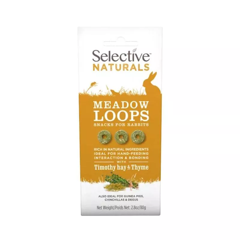 Supreme Science Selective Meadow Loops with Timothy Hay & Thyme 80g