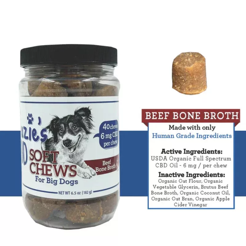 Suzie's CBD Big Dog Soft Chews - 6mg