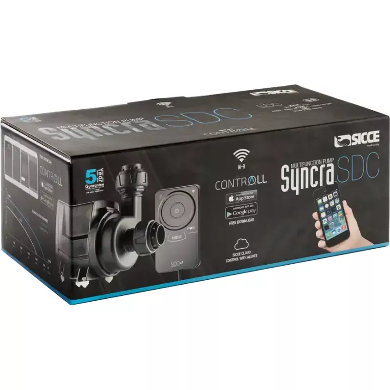 Syncra SDC Pump 7.0 with Wifi Controller 24V/50-60Hz 3m EU