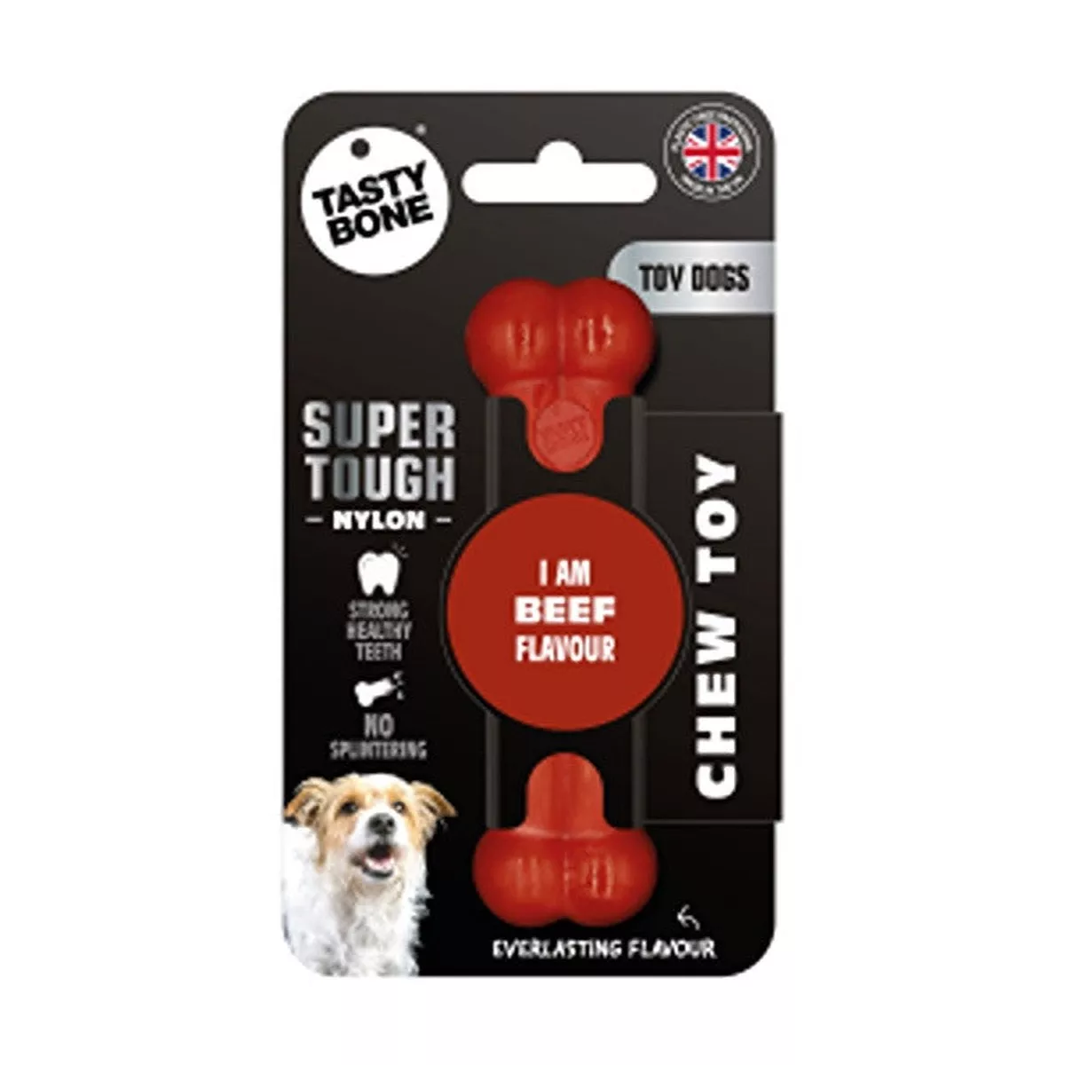 TastyBone Nylon Toy Dog Beef