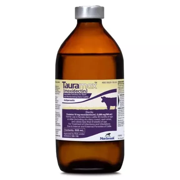 Tauramox Injectable Solution, 500 mL (moxidectin)