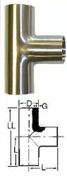 Tee (Weld/Weld/Weld)-4″