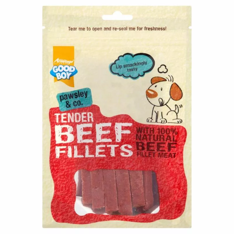 Tender Beef Fillets – 90G