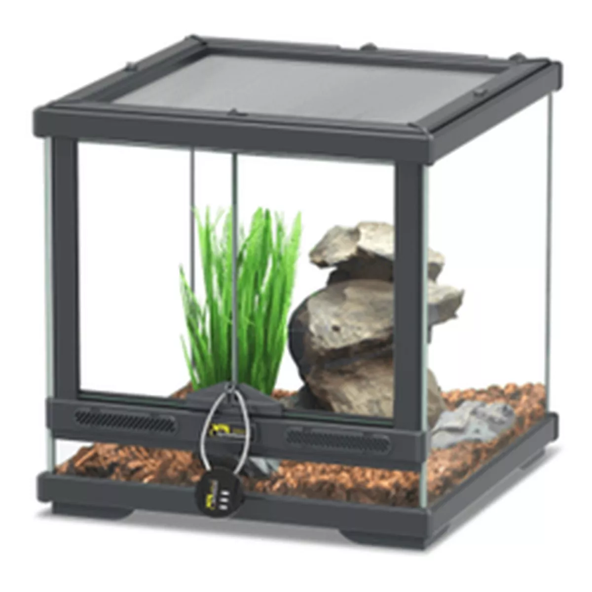 TERRARIUM SMART LINE 2V 30x30x45 GREY MATTE