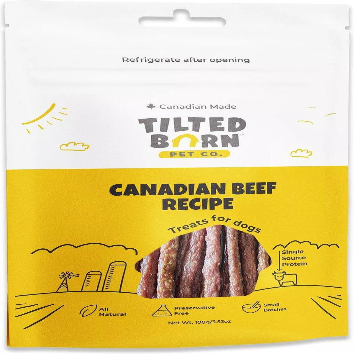Tilted Barn Pet Co. Beef Dog Treats