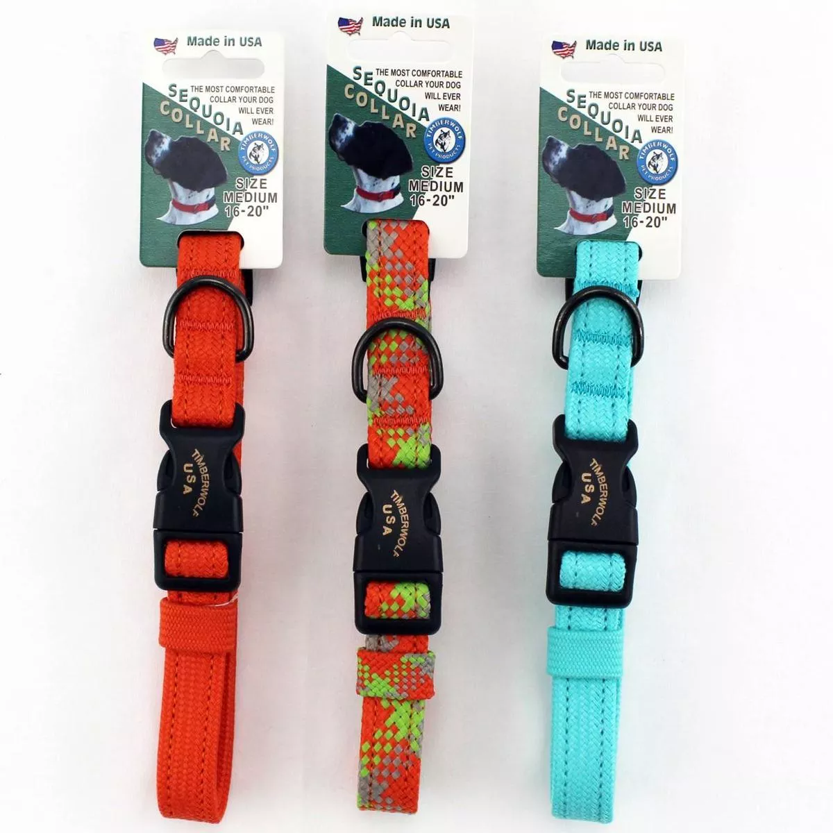 Timberwolf Sequoia Dog Collar, Canyon