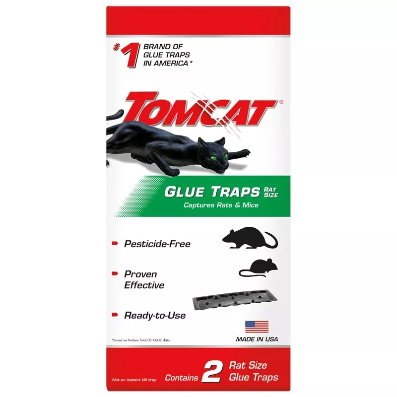 Tomcat Glue Traps Rat Size 2 Traps