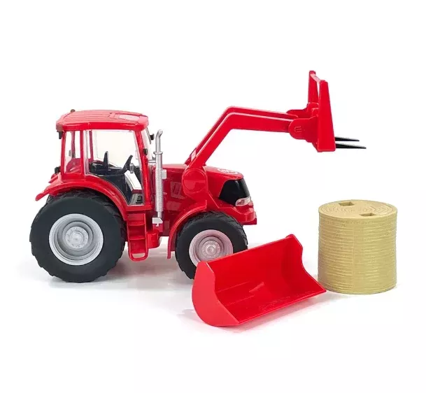 TRACTOR AND IMPLEMENTS – RED