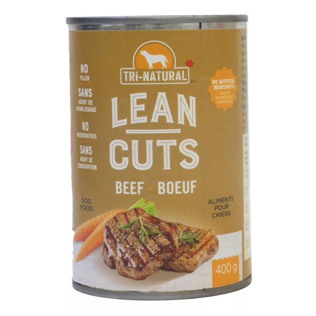 Tri-V Lean Cuts Beef Wet Dog Food