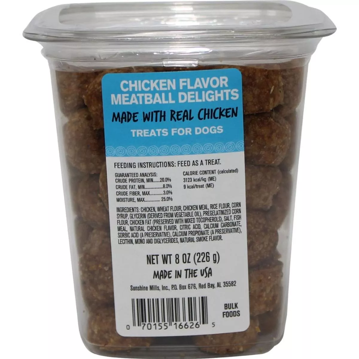 Triumph Meatball Delights – Chicken 8 Oz