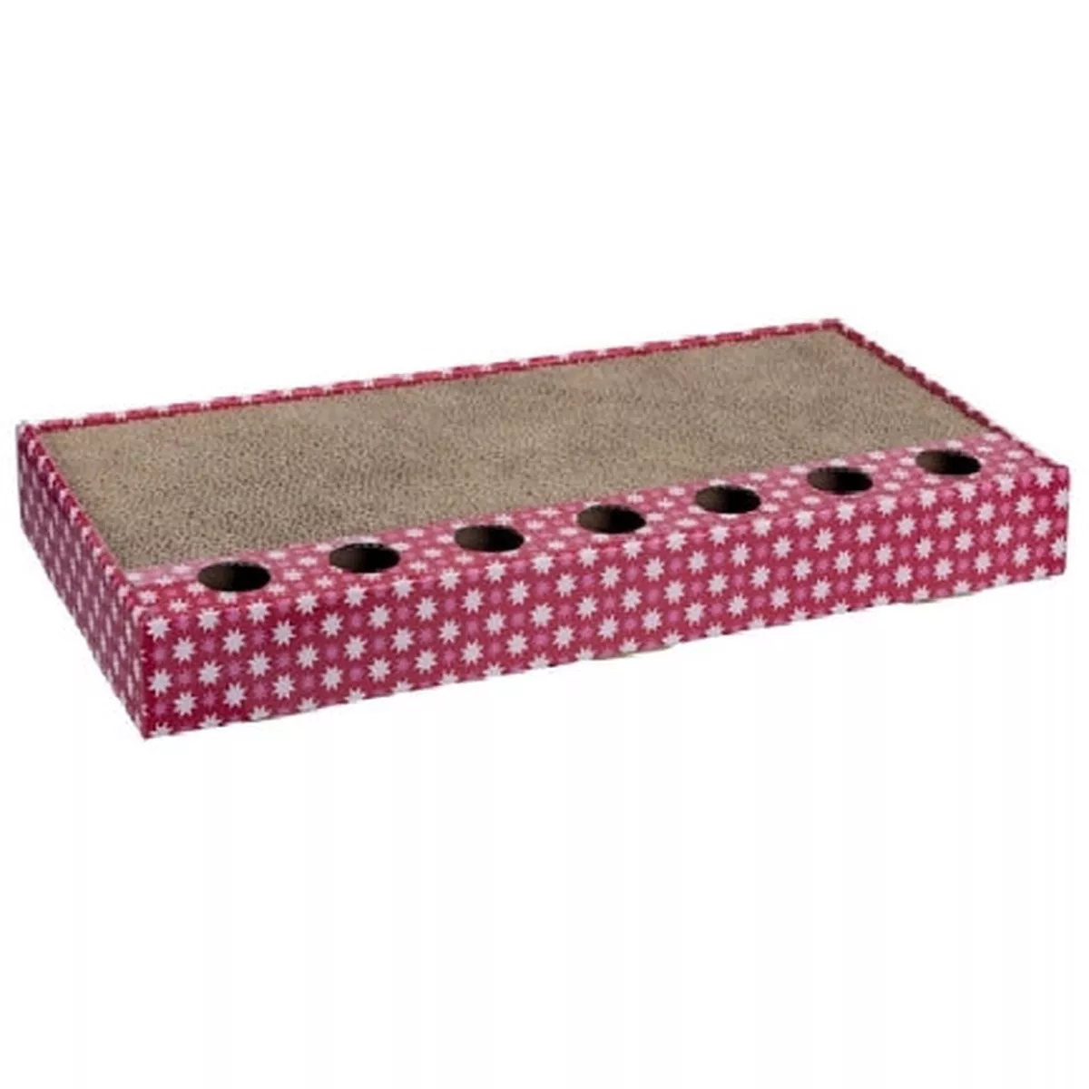 Trixie Pink Cat Scratching Cardboard