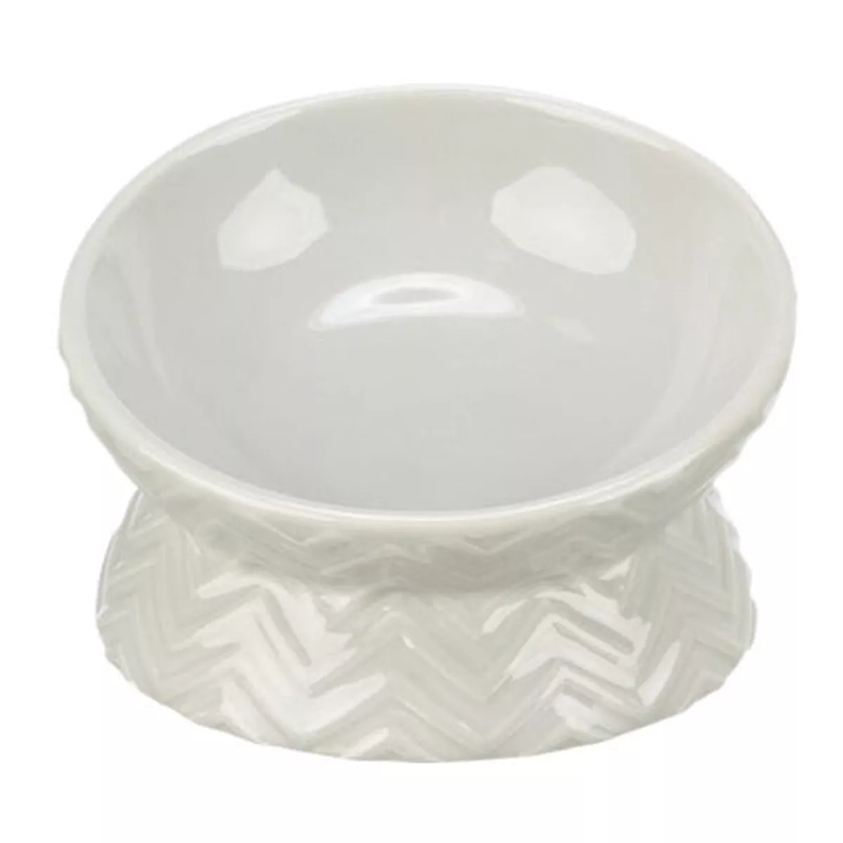 Trixie Raised Ergonomic Shape Ceramic Cat Bowl