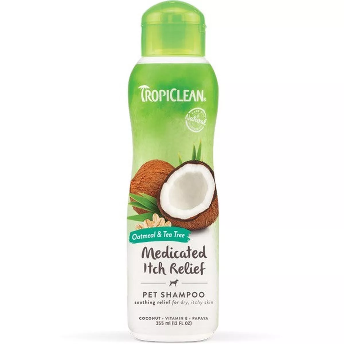 TropiClean Oatmeal and Tea Tree Shampoo 355ml