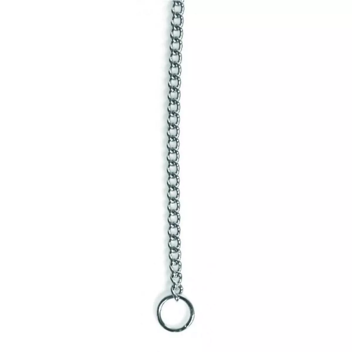 TUFF Link Fine Chrome Dog Choke