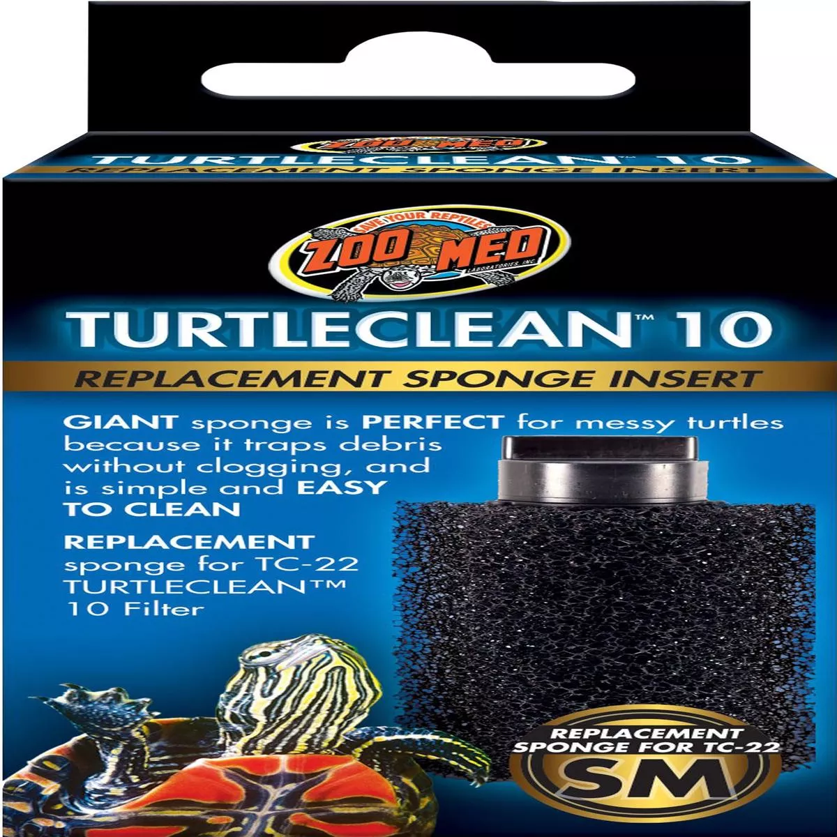 Turtleclean Replacement Sponge – SMALL-10G