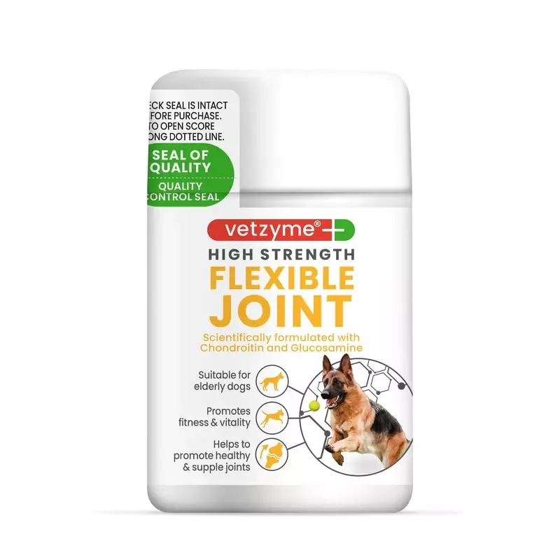 Vetzyme Dog High Strength Flexible Joint Tablets 30Tablets