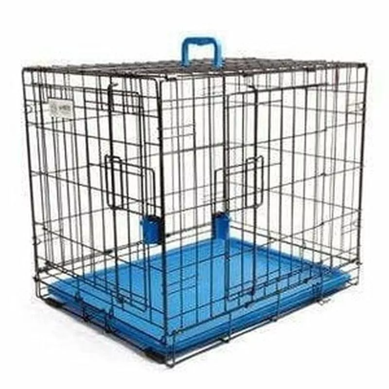 VOYAGER WIRE CRATE – 2 DOORS S, BLUE