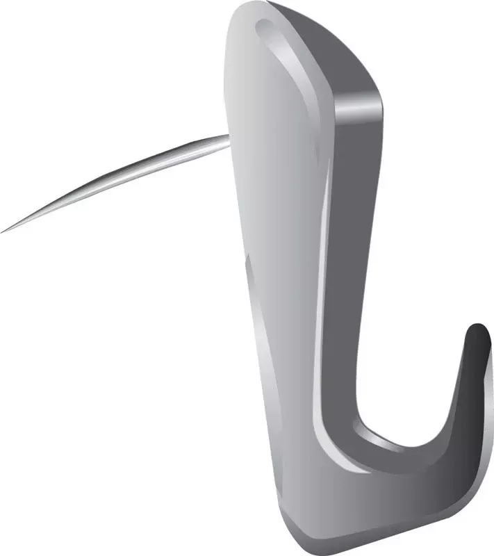 Wallbiter White Small Picture Hanger 30 Lb 1 Pk