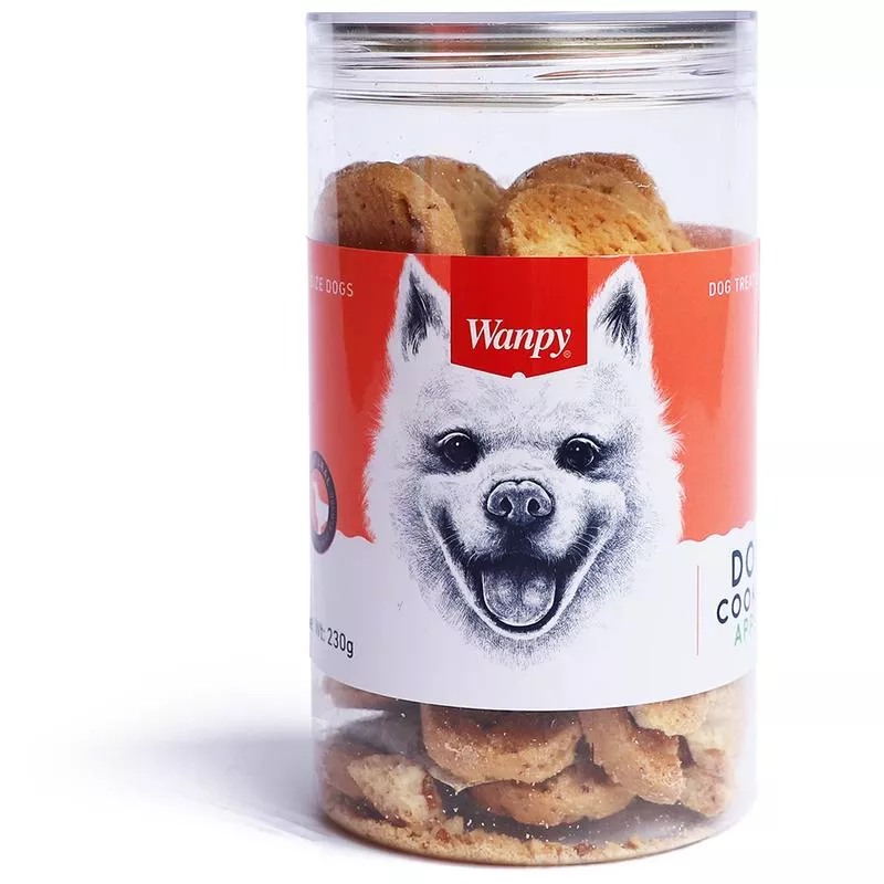 Wanpy Dog Biscuit Apple 230g