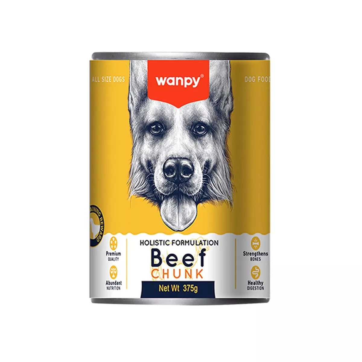 WANPY Holistic Formulation Beef Chunk 375 g