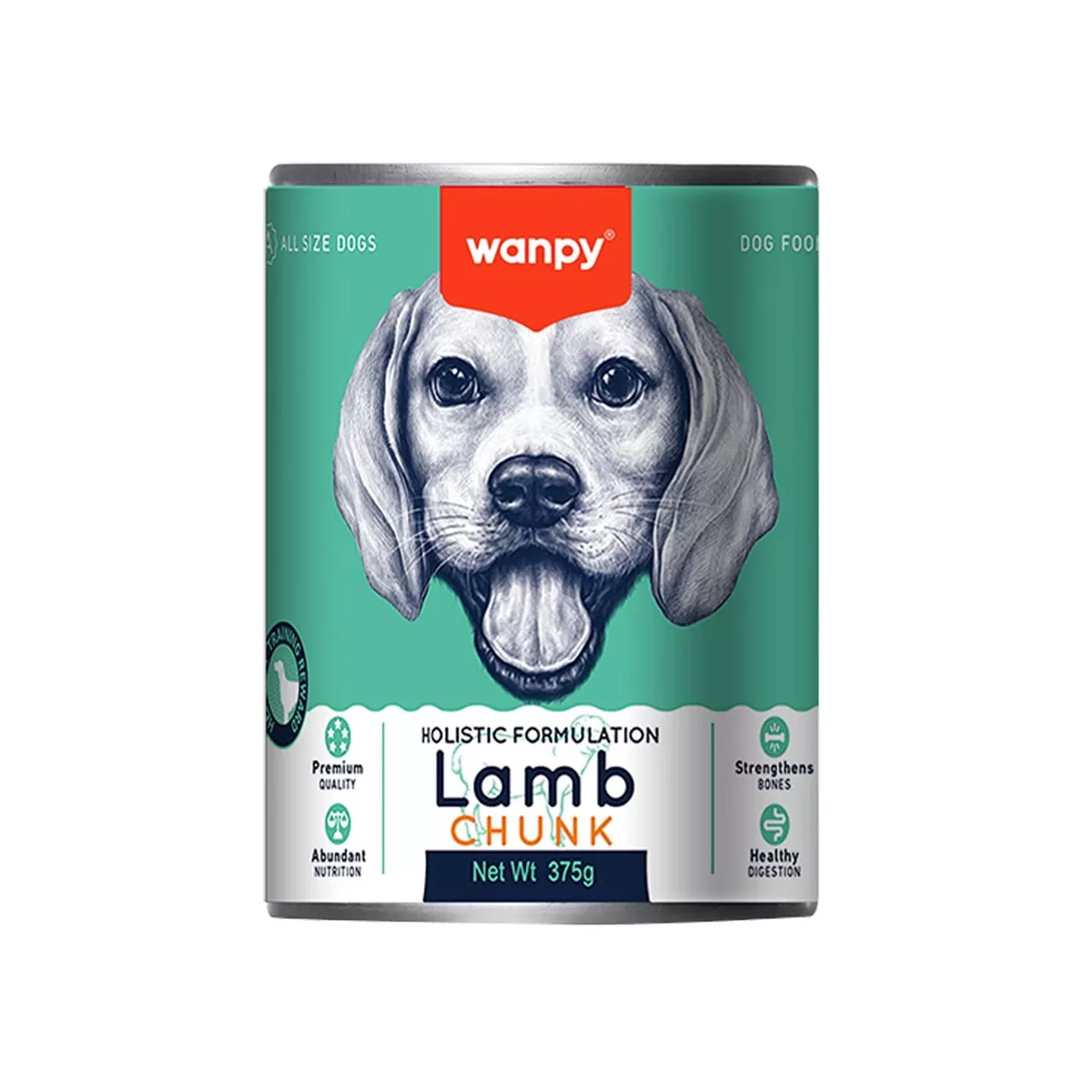 WANPY Holistic Formulation Lamb Chunk 375 g