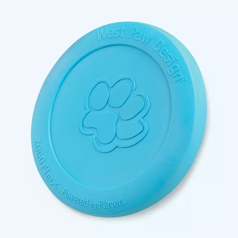 West Paw Zisc: Aqua Blue
