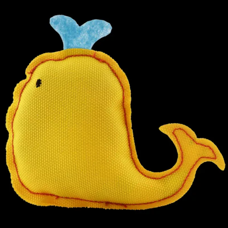 Whale Catnip Recycled Toy