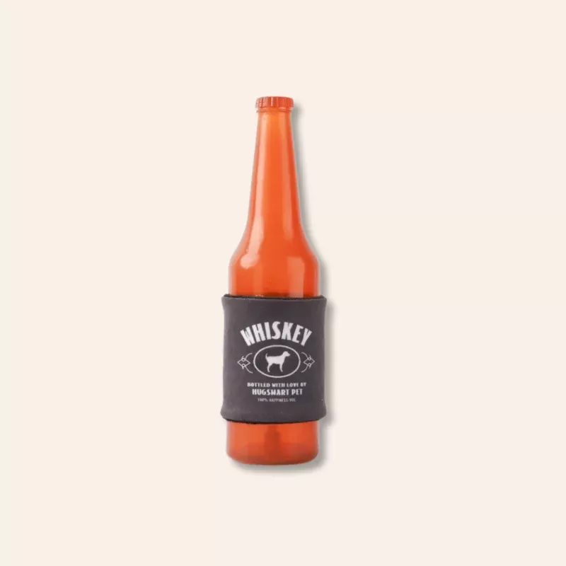 Whiskey - TPR Rubber Boozy Dog Toy