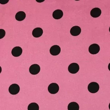 WILD RAG, COWBOY POLKA DOT PINK SILK