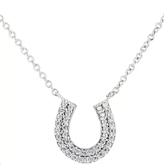 Women’s Horseshoe Charm Necklace
