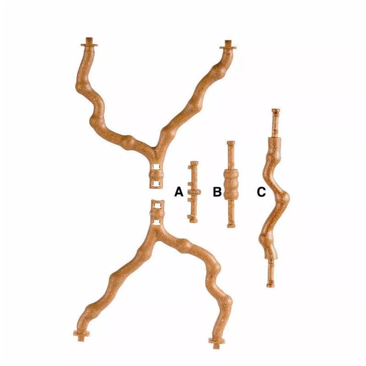 Wooden Branch Perch