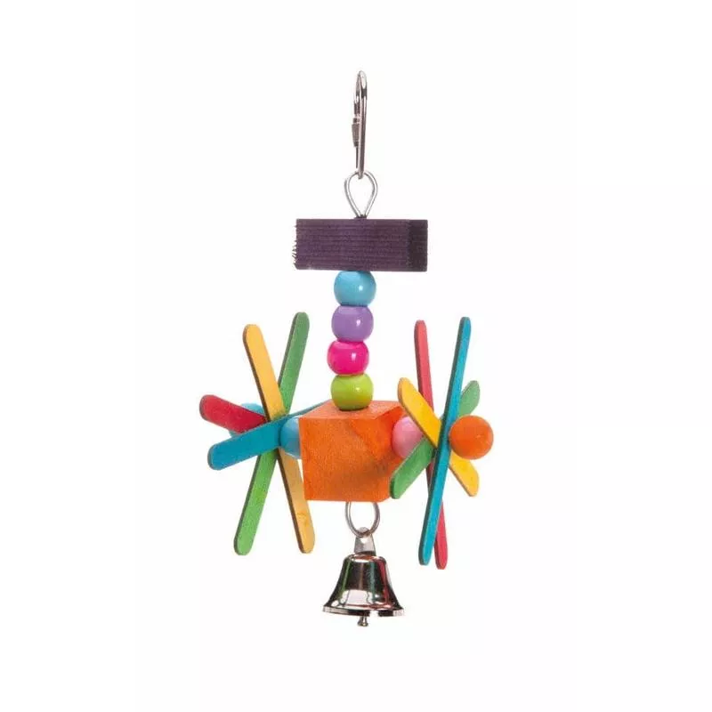 Wooden Floral Flying Game
