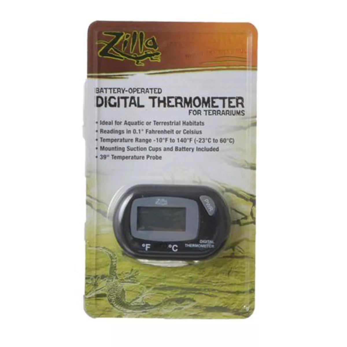 Zilla Thermometer Terrarium Digital