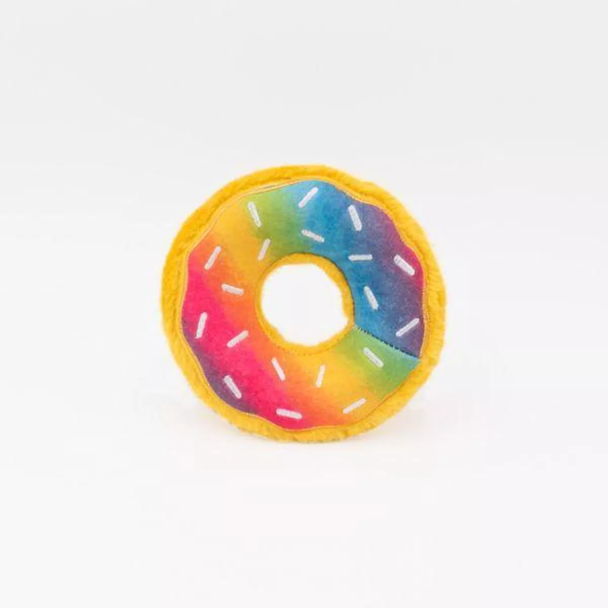 ZippyPaws Donutz Dog Toy, Rainbow