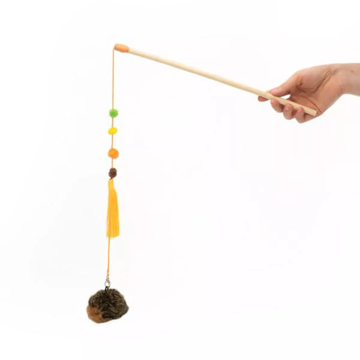 ZippyPaws ZippyClaws ZippyStick Hedgehog Cat Toy