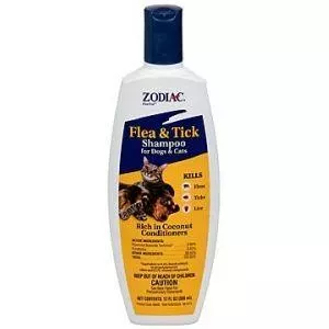 Zodiac, Flea & Tick Shampoo, 12 oz.