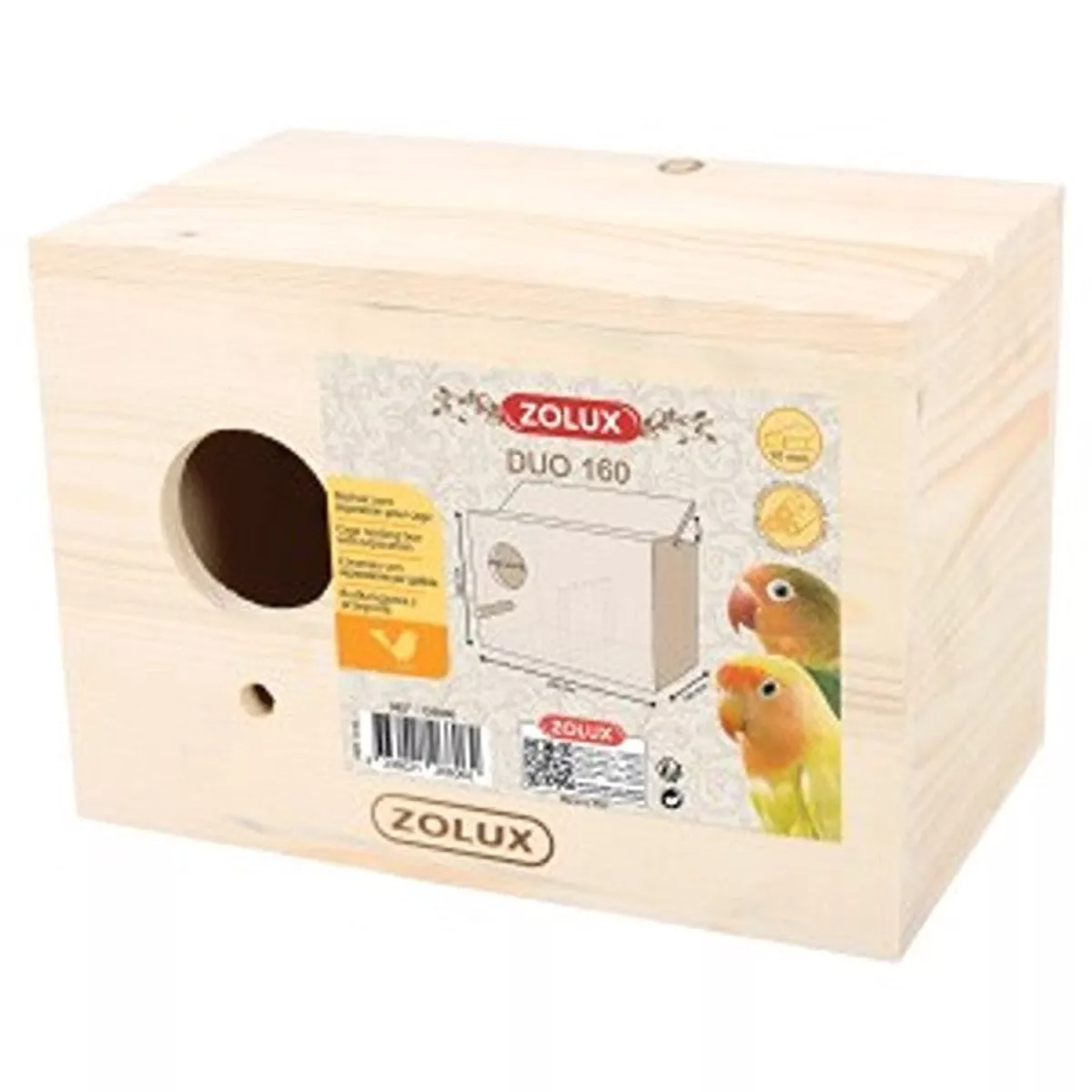 Zolux Duo 160 Bird Nesting Box