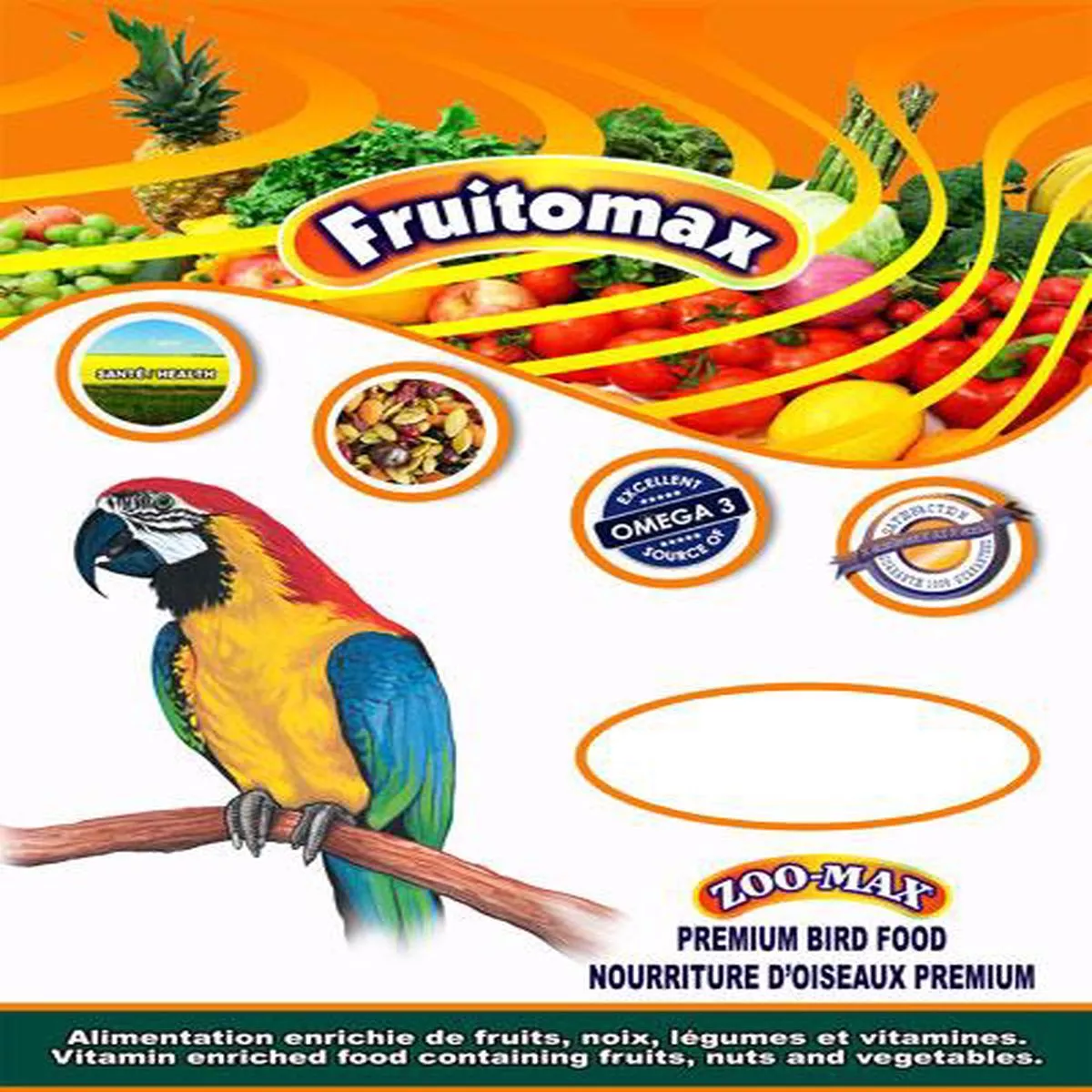 Zoo-Max Fruitomax Parrot Bird Food