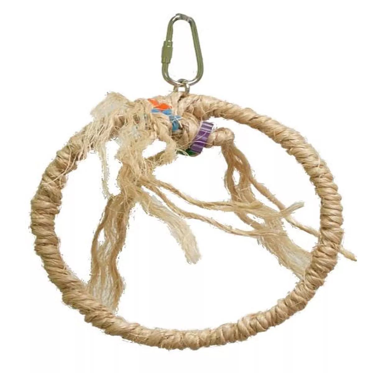 Zoo-Max Natural Sisal Ring Bird Toy