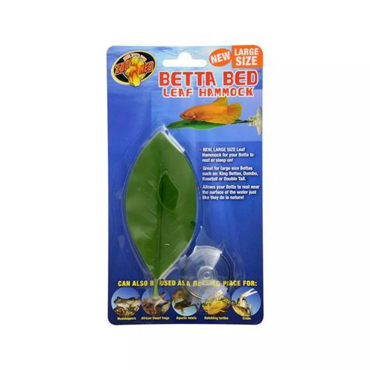 Zoo Med Betta Bed Leaf Fish Hammock